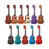 Ukulele de 21 polegadas 23 polegadas 26 polegadas Material Especial Guitarra Pequena de Quatro Cordas Ukulele Colorido Fábrica Atacado