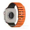 Patrón de teclas de piano, correa de reloj magnética de silicona bicolor, compatible con Apple Watch Series 9, 10, 11 y iWatch Ultra