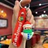 Novo Pingente Chaveiro Papai Noel, Árvore de Natal, Boneco de Neve, Decoração de Carro, Presente Criativo para Crianças, Itens para Feira
