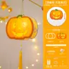 Decoração de Halloween Infantil Feita à Mão Saco de Materiais DIY Atividade Temática para Festa de Jardim de Infância Barra Adereços Lanterna de Abóbora