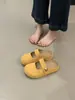 Zapatos Retro Mary Jane Birkenstock para Mujer que Aumentan la Altura, Primavera/Verano 2026, Calzado para Exteriores, Punta Cerrada, Mules de Suela Gruesa, Sandalias