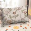 Funda de almohada con elegante estampado de plantas Nórdico geométrico 30*50 rectangular sofá gochen juego 40*60 se puede configurar