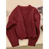 Suéter de tricô macio e confortável estilo francês, super estiloso e estilo coreano, para mulheres, perfeito para usar em camadas no outono e inverno, com caimento solto e adequado para usar como peça externa.