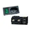 Enchufe de Pared Tipo I de 2 Pines 10A250V KC Enchufe de Alimentación Certificado CCC AC-03A Tipo Dos en Uno de Pines