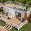 Casa de Huéspedes tipo Contenedor con Cervecería y Terraza, Casa Móvil Prefabricada, Estilo Modular, Casa Móvil Ensamblada