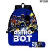 3D Novo Produto Robô Espacial Astro Bot Mochila Estudantil Bolsa Escolar Estojo de Lápis Conjunto de Duas Peças Estampa