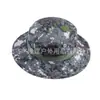 Sombrero redondo de camuflaje de origen transfronterizo para aficionados militares Bennie sombrero de sol de verano sombrero de pitón sombrero de pescador para exteriores oferta