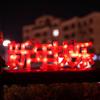 Luces de Feliz Año Nuevo, Linternas, Año del Caballo, Festival de Primavera, Nudo Chino Brillante LED, Luces Decorativas de Carácter de Bendición de Año Nuevo, Pegatinas para Ventanas, Adornos Colgantes