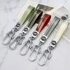 Llavero de Coche Metal Colgante de Llave Llavero de Coche Simple de Alta Gama Accesorios Regalos Pequeños para Pareja