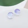 Nueva hemisfera de resina 10 mm plana polvo de oro efecto cielo estrellado material diy hecho a mano accesorios para joyería venta al por mayor
