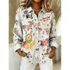 Camisa Impresa 3D de Navidad 2025 Manga Larga Más Vendida Copo de Nieve Fiesta Manga Larga Moda para Mujer Top Cárdigan