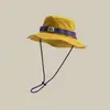 Chapéu de Pescador com Proteção Solar Estilo Simples para Trabalho Primavera e Verão Chapéu de Sol com Cordão Retrô Japonês para Pesca e Montanhismo ao Ar Livre