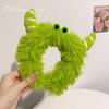 Vast Beast Plush Ugly Doll Hair Band Cute Girl's Heart Grotesque Ears Head Band Ugly Cute Design Hair Bale Hair Accessories