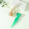 Palo de masaje facial imitando semilla de loto de jade, lifting de puntos de acupuntura facial de belleza, cepillo de meridianos gua sha, herramienta para aliviar músculos del cuerpo