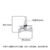 Chiang Mai Prata Artesanal Prata de Lei S925 Pingente Pequeno Retrô Pulseira Colar Acessórios DIY Pingente Pingente Pequeno