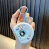 Chaveiro Redondo Porta CD de Música para Pequenos Animais Brinquedo Sonoro Divertido para Estudantes Pingente de Bolsa Pequeno Presente Venda por Atacado