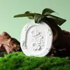 Peça decorativa de aromaterapia em gesso sem fogo, presente perfumado, fragrância de alta qualidade e duradoura, ornamento para pendurar em quarto e armário