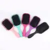 Pente de almofada de ar de placa grande de fábrica feminino plástico transfronteiriço novo pente de airbag pente para cabelo liso pente massageador de couro cabeludo