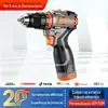 Furadeira Elétrica de Mão Sem Escovas Transfronteiriça, Furadeira Pistola Doméstica de Comércio Exterior, Furadeira de Impacto Multifuncional, Furadeira Elétrica de Lítio Portátil de Alta Potência