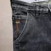 Jeans de Nuevo Estilo Otoño para Hombre, Marca de Alta Gama de Moda, Pantalones Casuales Versátiles de Corte Recto tipo Cigarrillo, Modelo Nuevo 2024 para Hombre