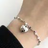 Collar de Cadena de Labios Personalizado con Colgante de Corazón, Estilo Nuevo Transfronterizo Europeo y Americano, Collar de Corazón de Durazno Tridimensional, Cadena de Clavícula con Forma de Corazón para Mujer
