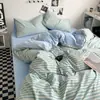 2026 Novo Conjunto de Roupa de Cama Quente de Algodão Felpudo com Veludo Extra: Capa de Edredom, Lençol com Elástico, Quatro Peças