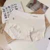 Fotos Reales del Producto~10A Algodón de Color Antibacteriano Algodón Puro Talla Grande para Mujer Boxer de Alta Elasticidad que se Ajusta a la Cadera con Entrepierna Extendida