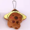 Chapéu Engraçado Pingente de Bolsa Pendurada Kapibala Broche Fofo Sanrio Acessórios para Roupas Sapatos Meias Chapéu