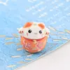 Acessórios para Joias DIY Gato da Sorte Cerâmico Contas Soltas Contas Espaçadoras Pintadas Contas da Fortuna Pulseira Nova Tendência Estilo Chinês
