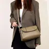 Bolso Bandolera para Mujer 2025 Nuevo Versátil Simple Moderno Bolso de Hombro Pequeño Cuadrado Moda Señoras de Mediana Edad Bolso de Mamá