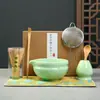 Pedidos transfronterizos de té, herramienta para la ceremonia del té matcha al estilo japonés, cuenco de pie para té Baibenli, juego completo de pedidos de té de la dinastía Song