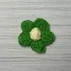 Flor de Pompones Hecha a Mano con Ganchillo Lana Flor de Ganchillo Hecha a Mano Sombrero Flor de Ganchillo Pasador Accesorios para el Cabello Broche para Ropa Accesorios de Flores Pequeñas Flor al por Mayor