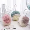 Bomba de Baño Bola de Baño Bola de Ducha de Flor Bola de Flor de Baño Exfoliante de Espalda Espumosa Tamaño Grande Exfoliante Corporal Lindo Femenino Suave