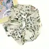 Nuevo Scrunchie Estilo Pintura China para Mujer, Accesorio para el Cabello Vintage con un Toque de Lujo