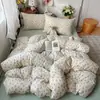 Roupa de Cama Classe A para Maternidade e Bebês Capa de Edredom Individual Algodão Fofo de Camada Dupla Estilo Ins Capa de Edredom para Dormir sem Roupas Capa de Edredom para Dormitório Estudantil