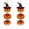 Novo pingente de Halloween Bruxa Abóbora Fantasma Pendurado Ornamentos Fantasma Festival Cena Layout Decoração transfronteiriça Fantasma Adereços Pendurados Enfeites