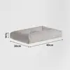 Hamaca plegable para gatos de mascota, Cama de gato de verano, Adecuada para todas las estaciones, Extraíble y lavable, Cama para perros pequeños, Elevada, A prueba de humedad y a prueba de frío