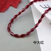4*8 Contas Pontiagudas Longas, Contas de Cristal Artificial Longas em Forma de Losango, Acessórios de Roupa, Acessórios de Cabelo, Pulseiras Feitas à Mão DIY