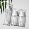 Nueva Botella de Vacío 30ml Tipo Pulsador Doble Capa Botella Vacía de Repuesto Loción Crema Reparadora Crema para Ojos 30ml Botella de Vacío para Pasta de Dientes