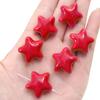 Cuentas de Estrella de Cinco Puntas Gruesas Brillantes de Acrílico Hechas a Mano para Pulseras DIY Cuentas Sueltas Accesorios de Joyería Exclusivamente para Suministro Transfronterizo