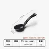 Colher de Sopa Imitação Porcelana de Melamina, Colher Criativa, Louça Plástica Estilo Japonês, Colher para Mingau e Arroz, Colher Casco de Tartaruga, Louça Criativa Estilo Chinês