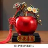 Nuevos Adornos de Decoración de Manzana Regalos de Navidad Paz y Alegría Nuevo Salón Chino TV Gabinete de Vino Decoración Suave