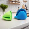 Pinza Clip Aislante de Calor de Goma Suave, Pinza para Mano Anti-quemaduras, Guantes Resistentes al Calor para Platos de Cocina, Pinza Antideslizante para Bandejas de Horno y Microondas