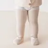 Calcetines altos para bebé, colección de invierno, 2026, calcetines largos para recién nacidos y bebés, forrados de felpa y engrosados para abrigar, diseño lindo, aptos para niños y niñas