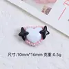 Mini Bolsa Doce Fria de Amor Desenho Animado Acessórios de Joia DIY Resina Cola Cremosa Pequenos Acessórios Material para Presilha de Cabelo