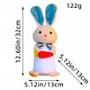 Li Chen 2026 Nueva Decoración Transfronteriza de Pascua Regalo Pequeño Muñeco sin Rostro Conejito de Pascua Fabricante