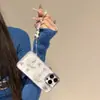 Nova Pulseira Borboleta de Pérola Capa de Celular Adequada para Iphone16Promax Apple 15/14 Estilo Menina 11/12