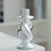 Candelabro de cerámica nórdico con diseño de vela, accesorio para cenas, candelabro romántico, decoración para mesa de hogar y escritorio, adornos