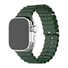 Adequado para Pulseira Applewatch Ultrases10 Esportiva Fivela Dupla Apple Marinho Silicone Pulseira de Pulso Modelo Esportivo