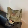 Bolsas Femininas Transfronteiriças Moda Nova Outono e Inverno Bolsa Tote Grande Capacidade Bolsa de Ombro Simples Bolsa Transversal Versátil